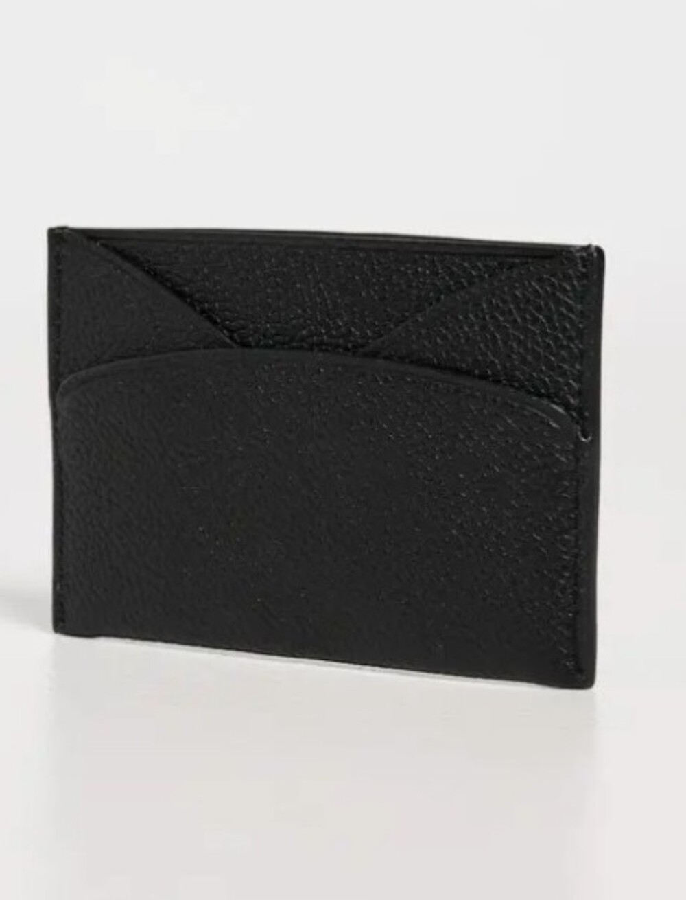 Tory Burch ROMY FLAT CARD CASE BLACK. NWT - Picture 2 of 6